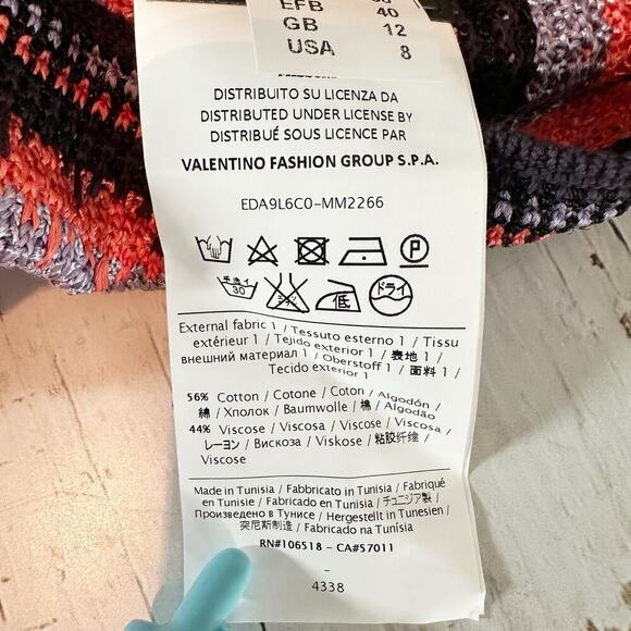 M Missoni Sleeveless Knit Casual Top Size 44 US 8 Stretch - Picture 6 of 11